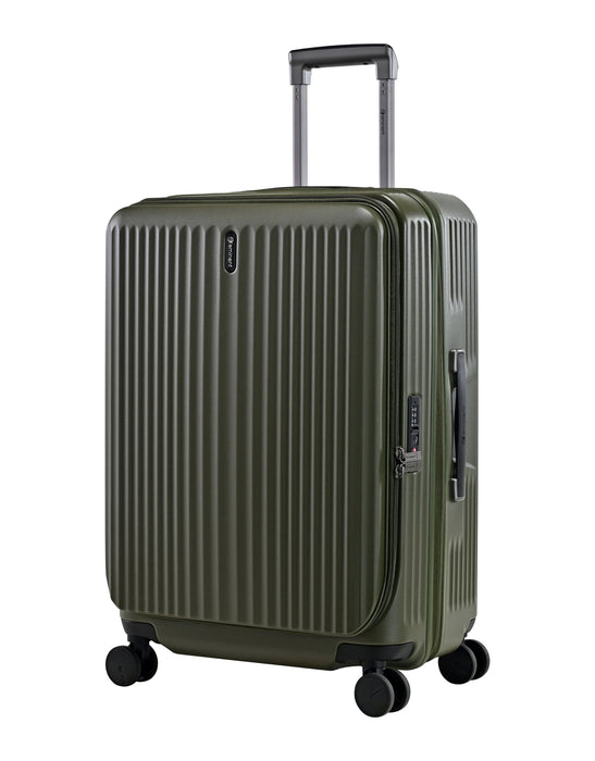 Eminent Alfred 66cm Medium Hard Suitcase - Olive Green