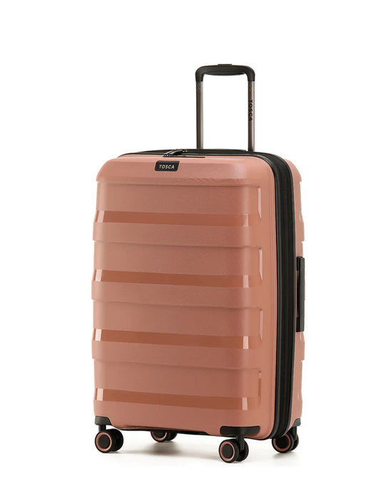 Comet 67cm Medium Hard Trolley Case - Mocha