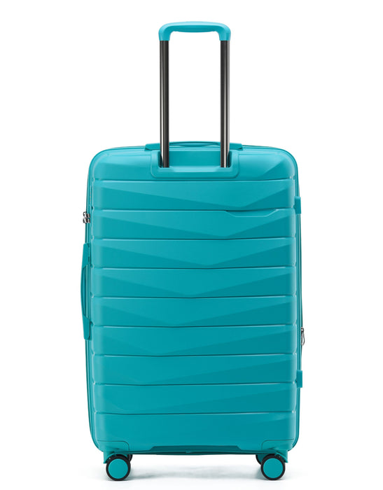 Aus Luggage Pilot Hard Suitcase 2 Piece Set - Teal