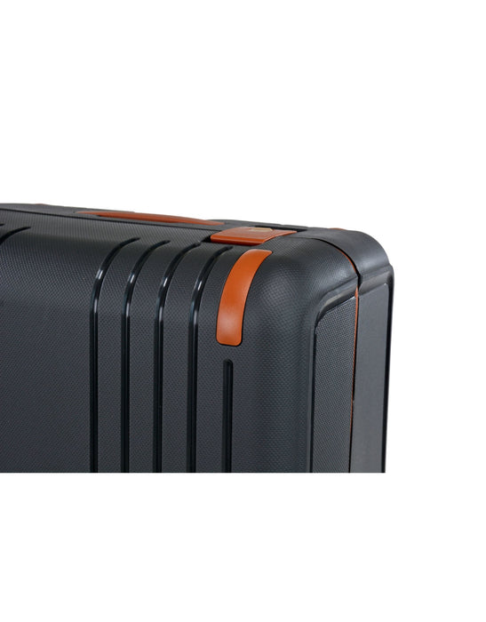 Eminent Vertica 76cm Large Hard Suitcase – Raven Grey